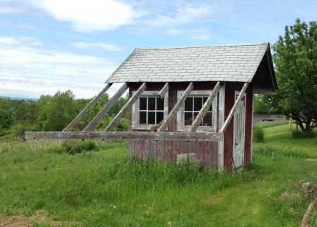 Garden Shed Window Side May 2015