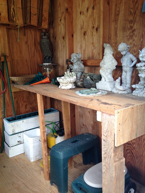 Garden Shed 2015 Interior View 2